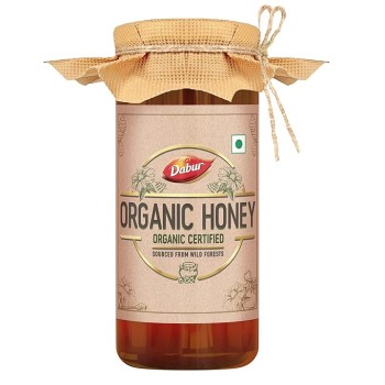 Raw Organic Honey - 500g | 100% Pure and Natural | NPOP Organic Certified | Raw, Unprocessed & Unpasteurized Honey | Good for Heart Health | Sourced from the Nectar of Wild Flowers